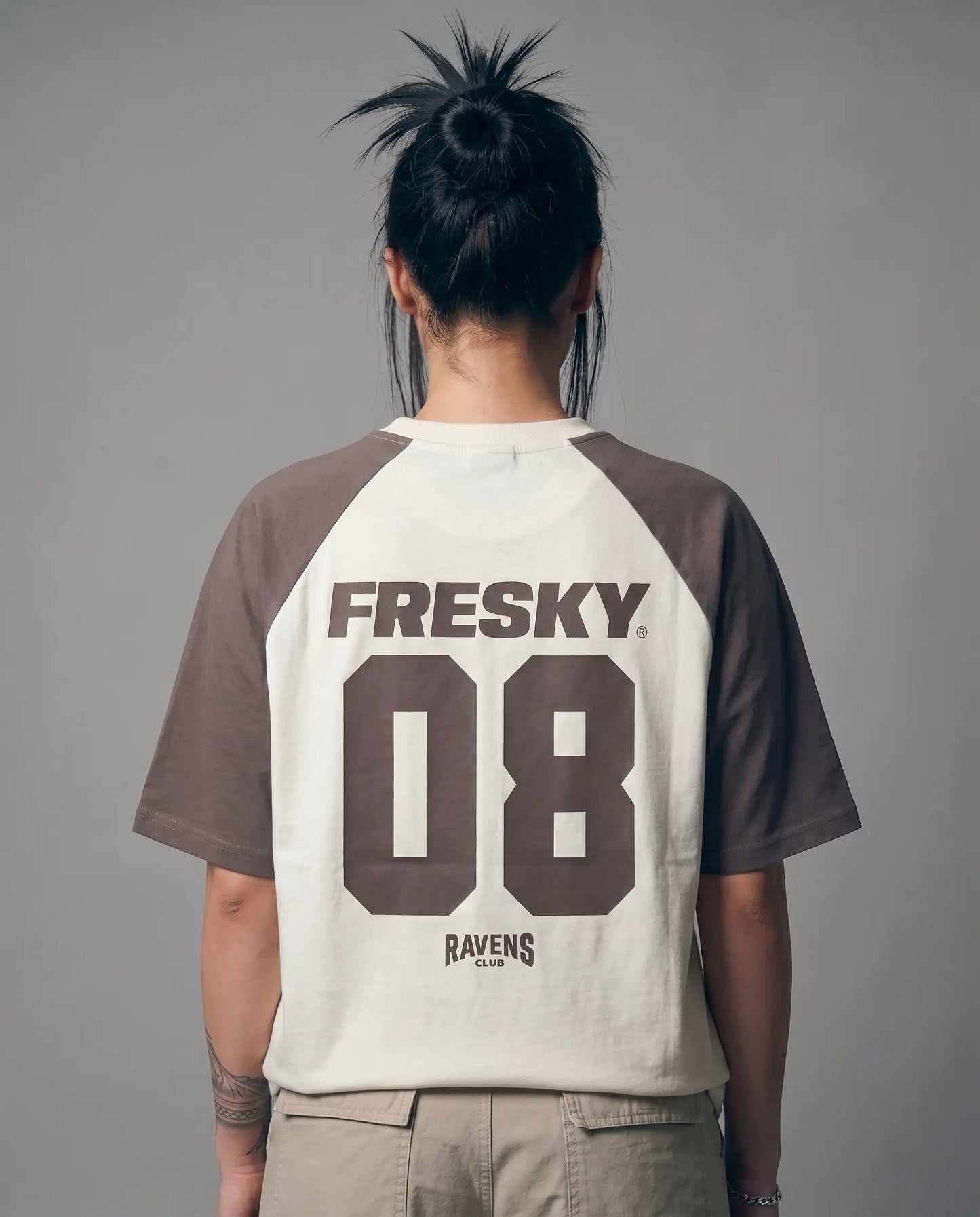 Off White Raglan Tee