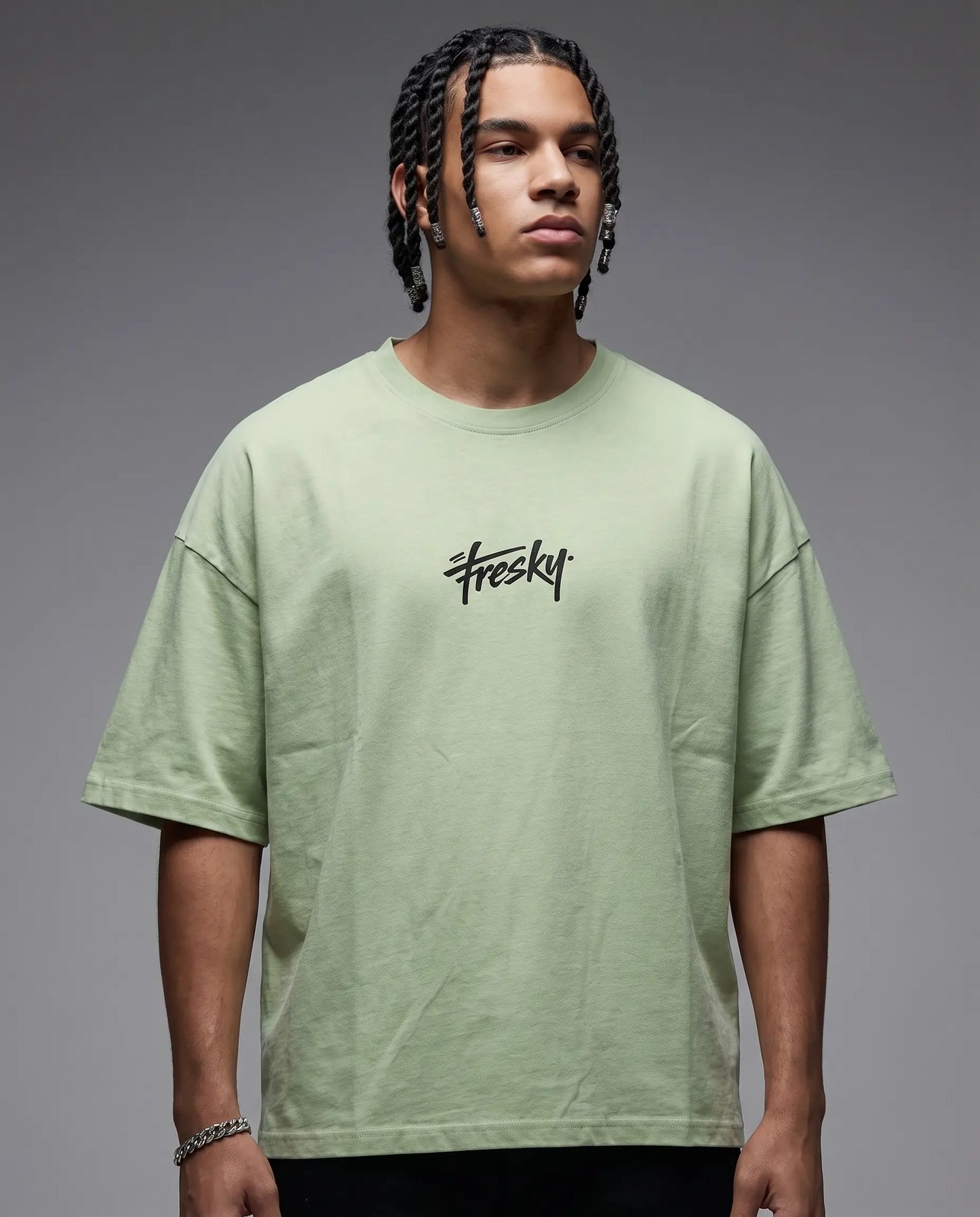 Sage Green Washed Tee