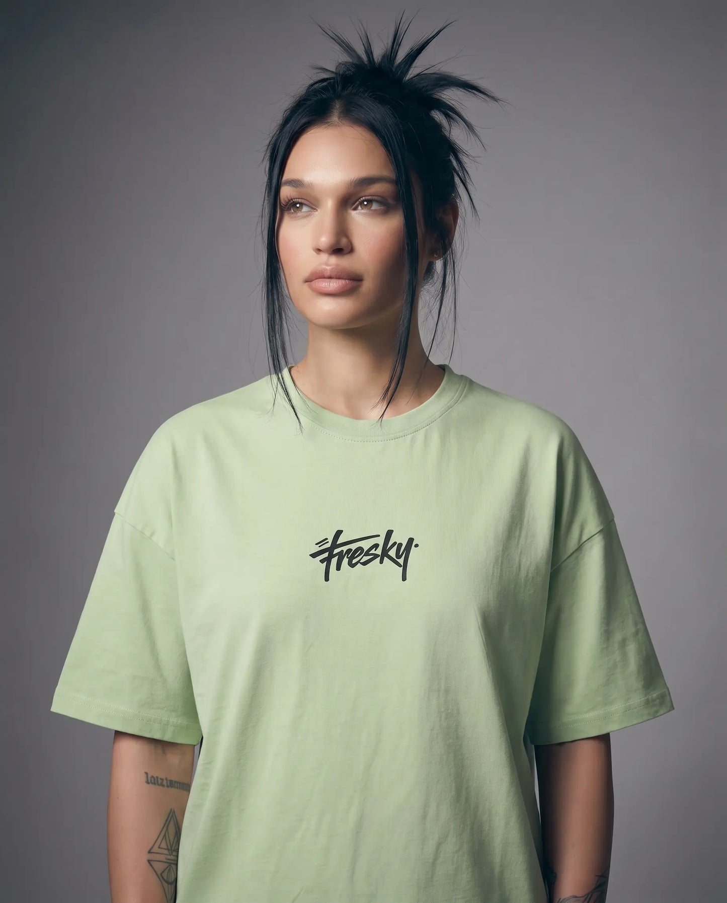 Sage Green Washed Tee