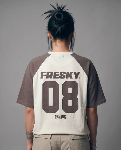 Off White Raglan Tee
