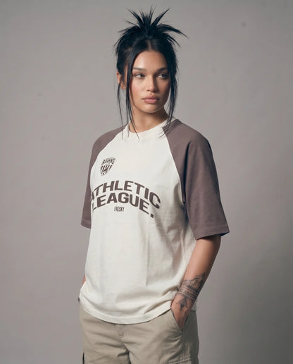 Off White Raglan Tee