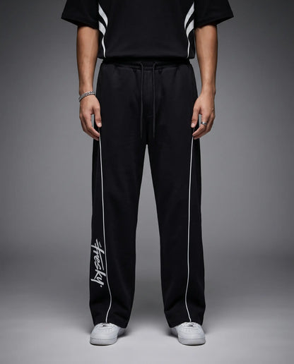 Black Lined Trouser