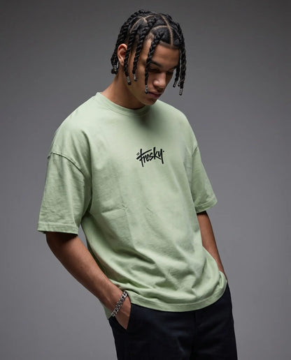 Sage Green Washed Tee